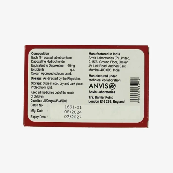 Depoxevis-60 Tablet 60mg - Image 2
