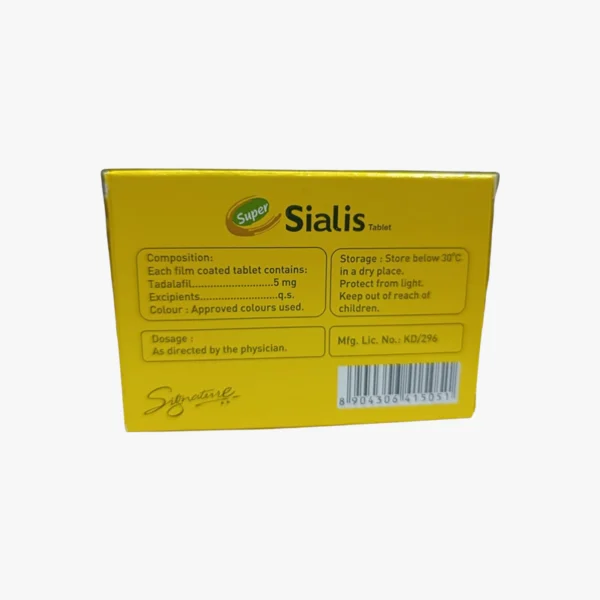 Super Sialis 5mg - Image 3