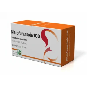 Nitrofurantoin 100 mg tablets for UTI treatment